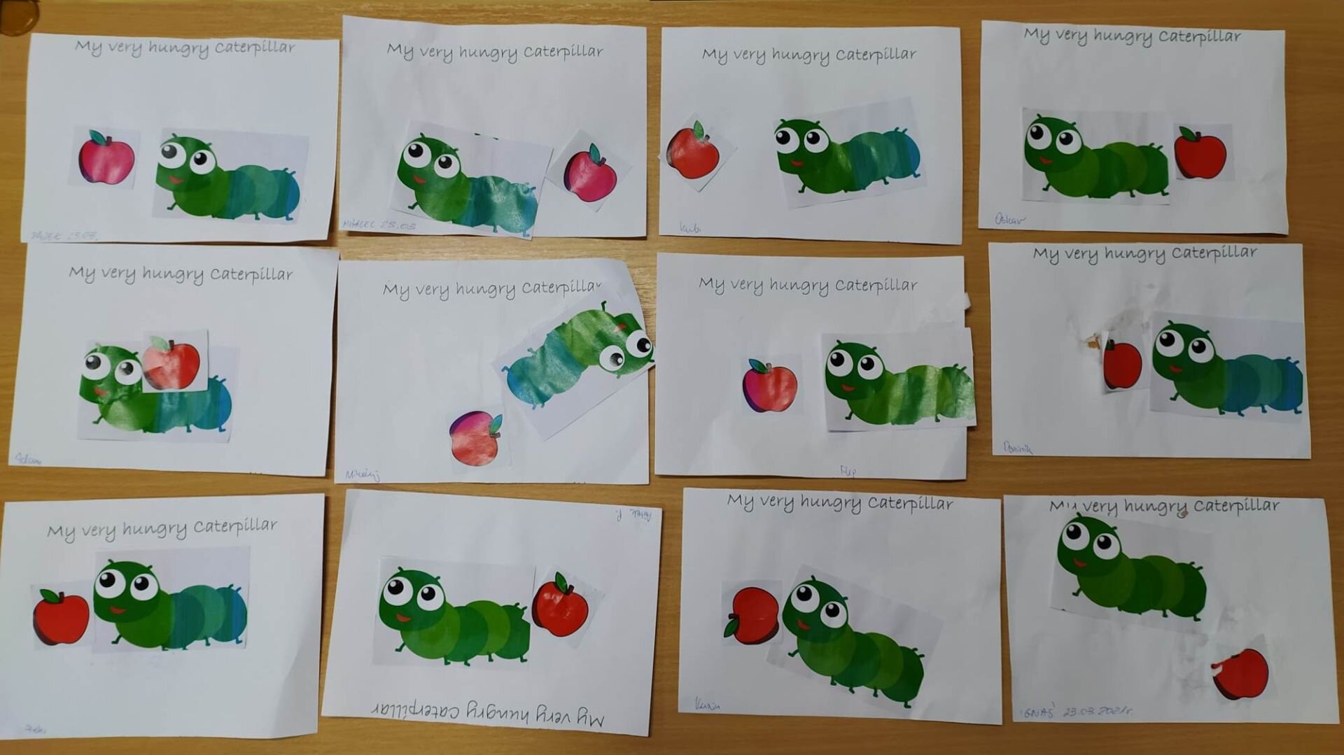 17 Język angielski - My very hungry caterpillar (1)