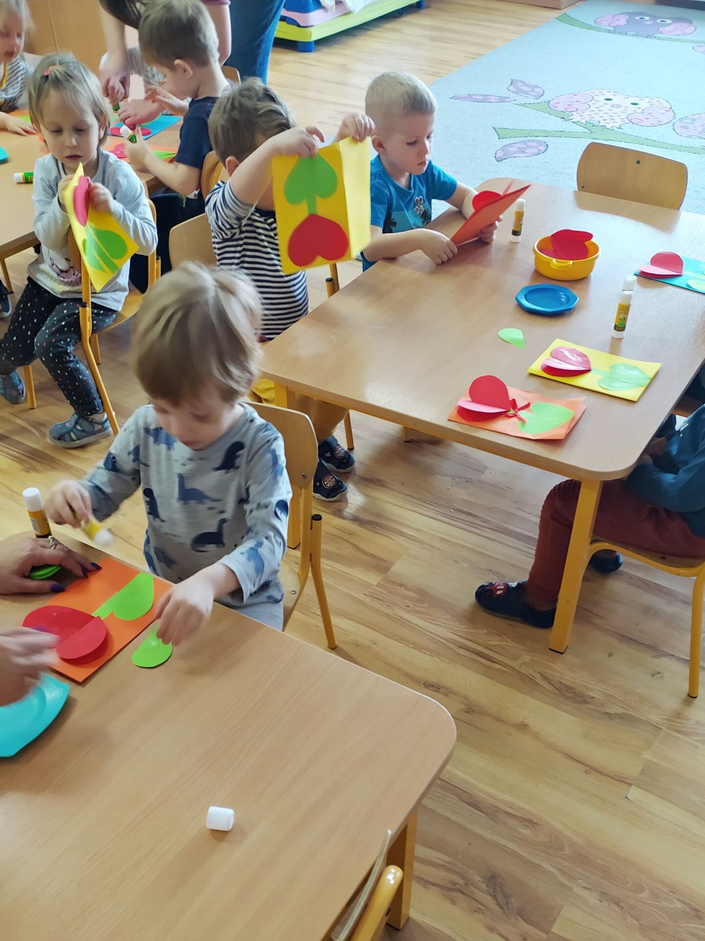 7 Dzień Babci i Dziadka - Tworzenie kartek (5)