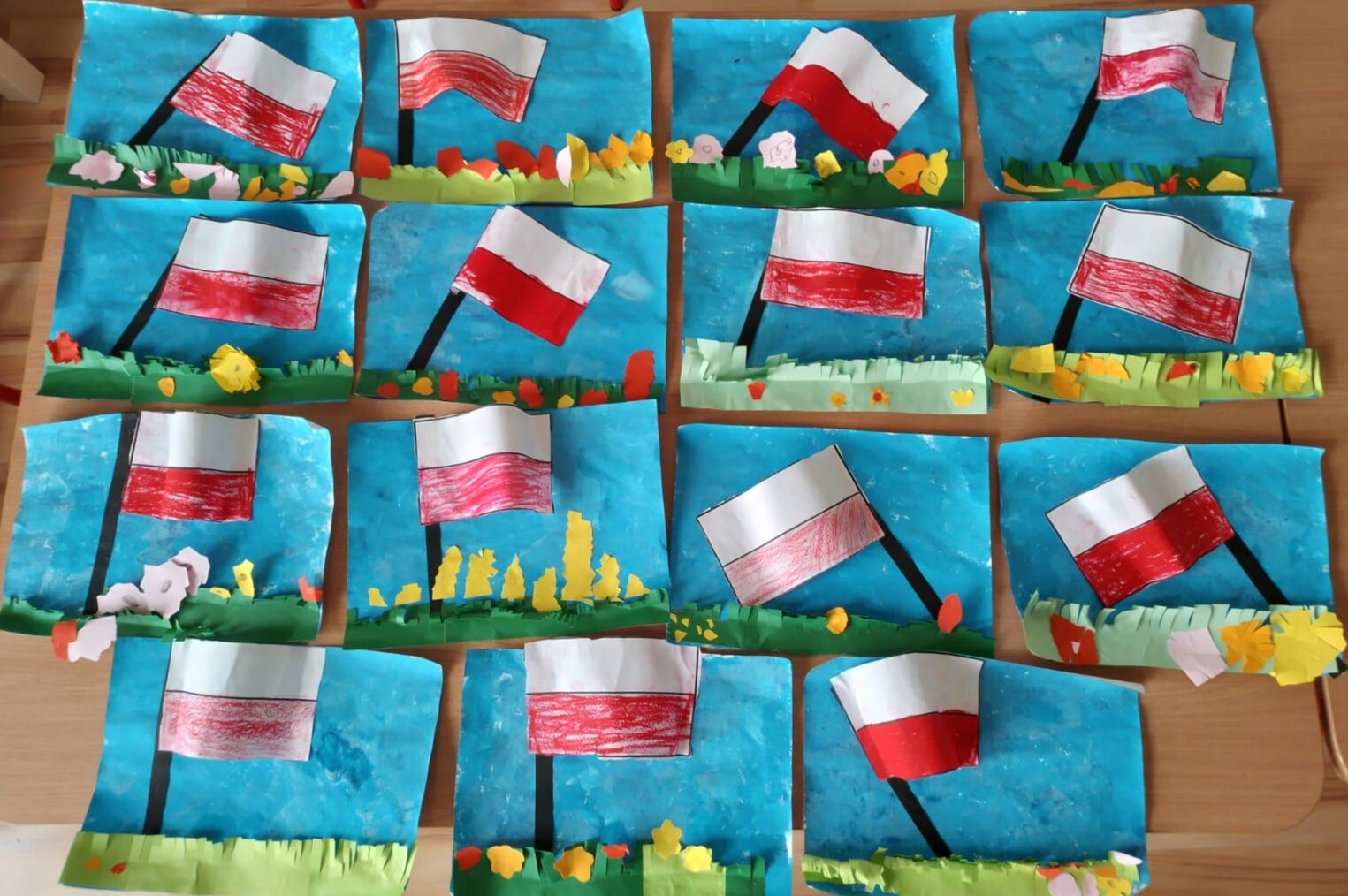 Flaga Polski - Jestem Polakiem i Europejczykiem-min