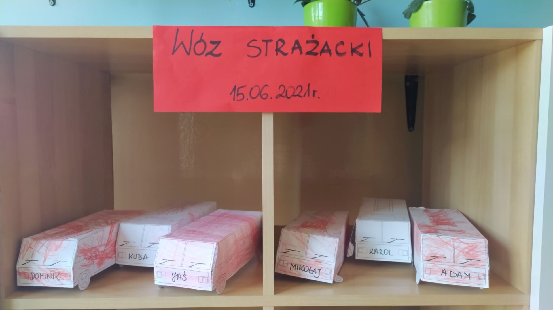 Kim będę, gdy dorosnę - Wóz strażacki (1)